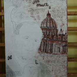 Wyniki konkursu plastycznego „Jan Paweł II – patron naszej szkoły”